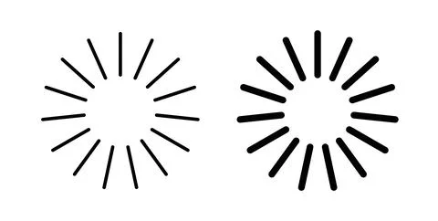 Loading icon symbol. Flat Vector illustration Stock Illustration