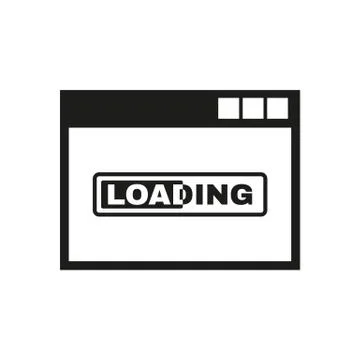 Loading icon. vector design. loading symbol. web. graphic. JPG. AI. app. logo Stock Illustration