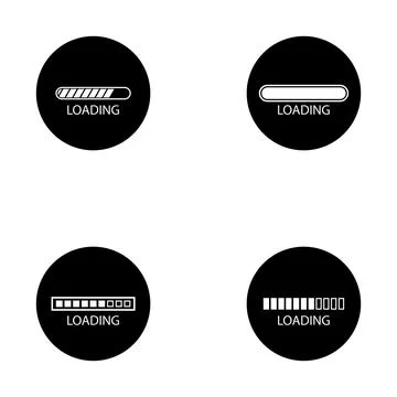 Loading icon vector 스톡 일러스트