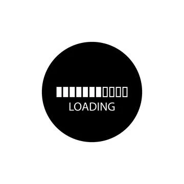 Loading icon vector Stock Illustration