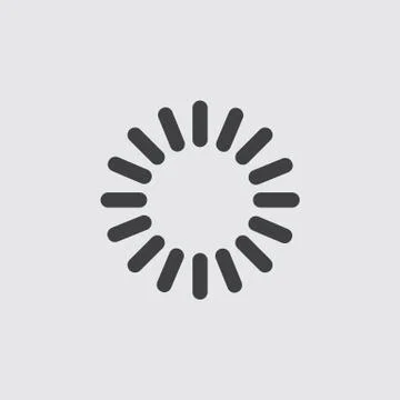 Loading Icon, Vector Loading Icon eps10. Stock Illustration
