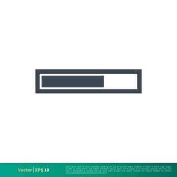 Loading Icon Vector Logo Template Illustration Design EPS 10. Illustrazione stock
