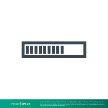 Loading Icon Vector Logo Template Illustration Design EPS 10. Stockillustratie