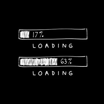 Loading icons for digital Stock Illustration