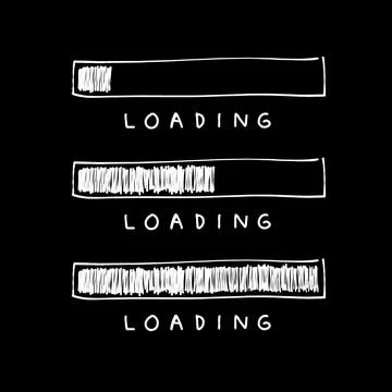 Loading icons for digital Stock Illustration