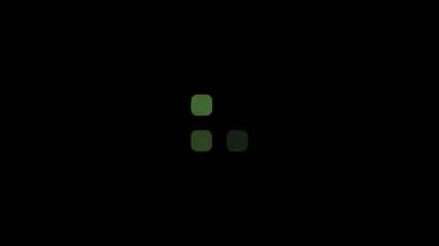 Loading icons. Load loading icon isolated on black background.Please wait ico Stock Footage 310416834