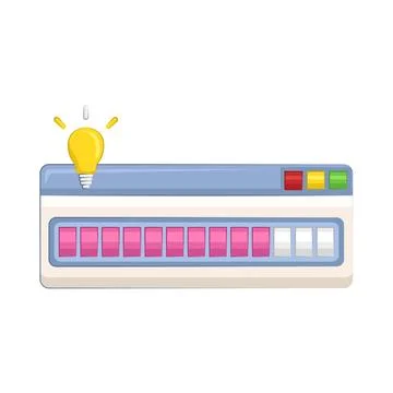 Loading Illustration Ilustración de archivo