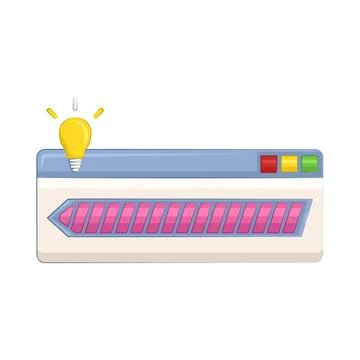 Loading Illustration Ilustración de archivo