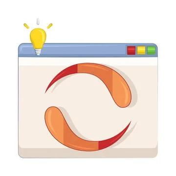 Loading Illustration Ilustración de archivo