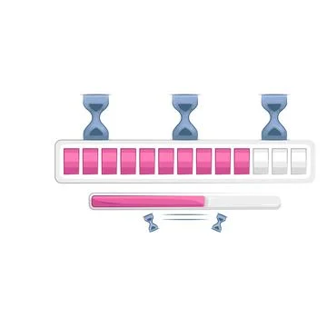 Loading Illustration Ilustración de archivo