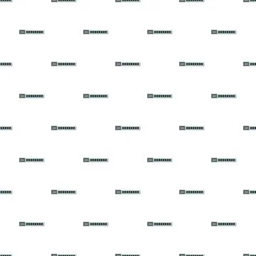 Loading indicator progress bar seamless pattern background Stock Illustration