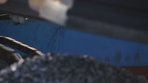 The loading iron Stock Footage 61519209