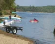 Loading Jet Skis Time Lapse SD Footage