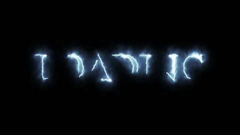 LOADING lettering on a black background | Stock Video | Pond5