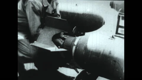 Loading Liberator 1944 Stock Footage 217981412