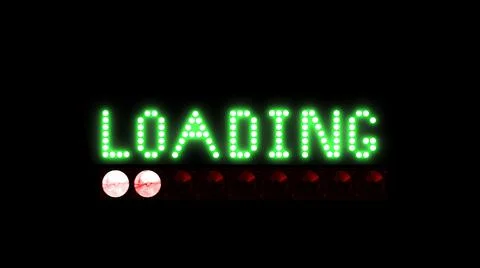 Loading Logo Illustrazione stock