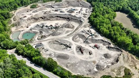 Loading - Mine - Skaneateles, NY Stockfoto's