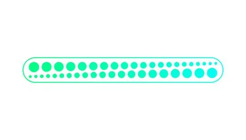 Loading or progress completed percentage bar, loading status bar, download Stock Illustration