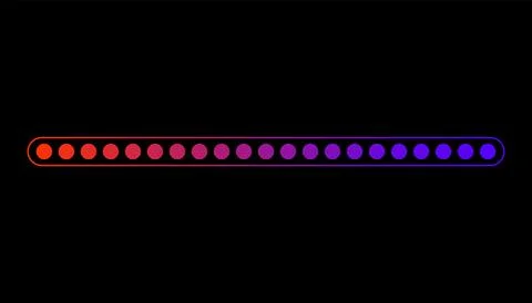 Loading or progress completed percentage bar, loading status bar, download イラスト素材