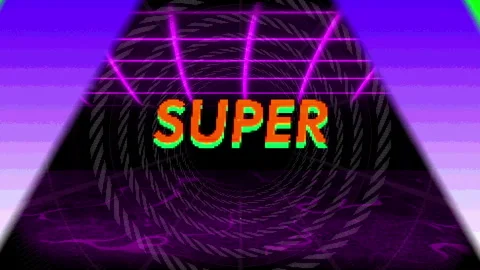 Loading orange progress bar advancing in neon interface, with pointer clicking Stock Footage 311415898