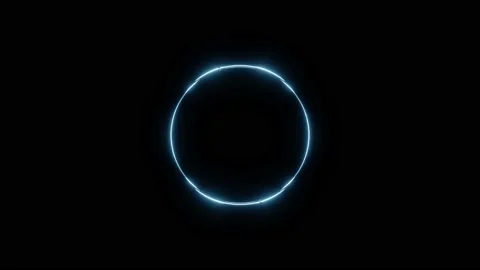 Loading out animation of a circular animation design Stock Footage 153539173