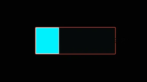 Loading Percent And Animation Figures 動画素材 200444406