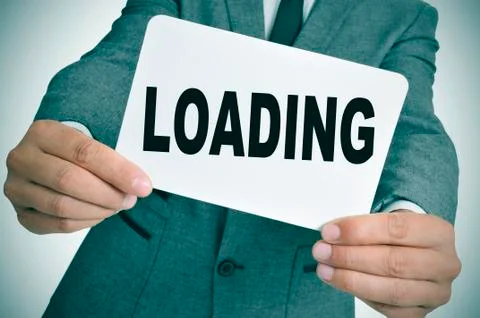 Loading Fotos de archivo