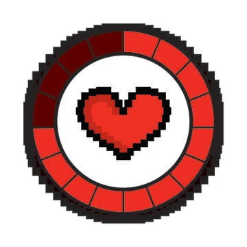 Loading Pixel Videogame Stock Illustration