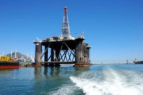 Loading point at Cape town, South Africa Stock Photos