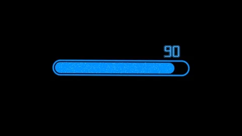 Loading process animation on alpha background. 库存影片 344088173