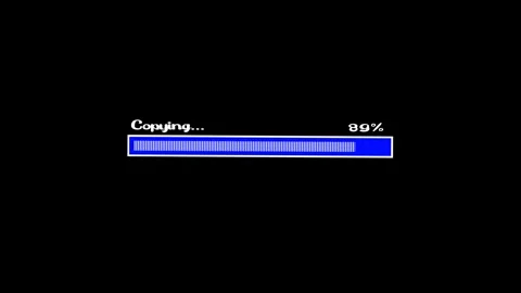Loading process animation on alpha background. 库存影片 344088188