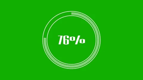 Loading process animation on alpha background. 库存影片 344088229