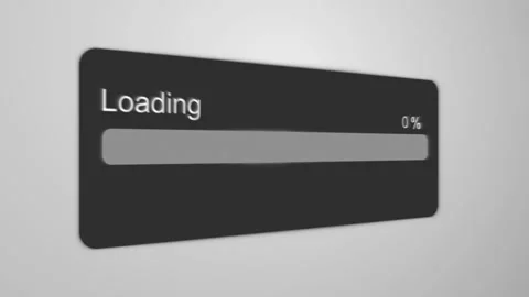 Loading Process Animation Stock Footage 102445581