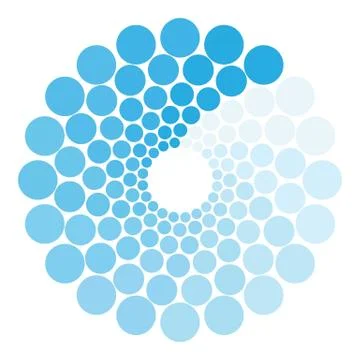 Loading process circular icon, cartoon style Stock Illustration