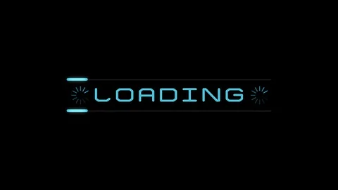 Loading process to complete Stock Footage 90557917