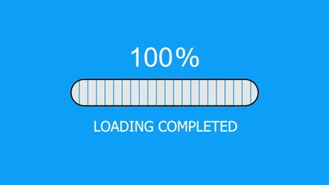 Loading process motion graphics Stock Footage 141864799