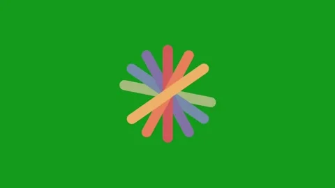 Loading process motion graphics with green screen background Stock Footage 135779681