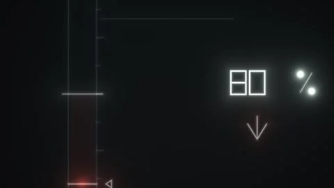 Loading progress bar with animated percentage display Stock Footage 339329084