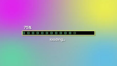 Progress Bar Stock Footage ~ Royalty Free Stock Videos | Pond5