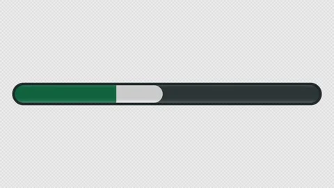 Loading progress bar animation with the Mexico flag on a transparent backgr.. Stock Footage 340514848
