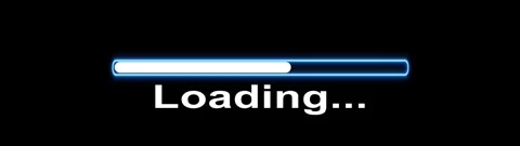 Loading progress bar animation moving from left to right on black backgroun.. Stock Footage 340455979