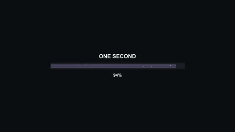Loading progress bar animation for video editor and web designer showcasing.. Stock Footage 327744391