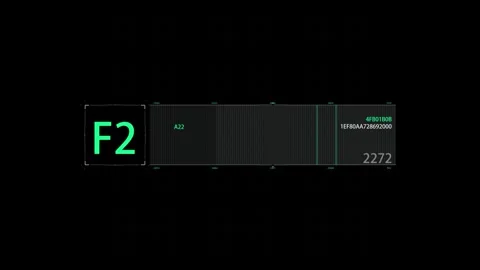 Loading progress bar downloading bar loading screen pixelated progress animation Vidéo 303233374