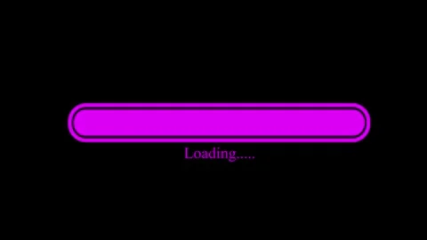 Loading Progress Bar icon animated video Stock Footage 306692102