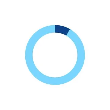 Loading Progress Bar Icon Vector Template Stock Illustration