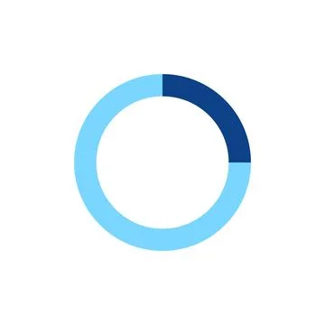 Loading Progress Bar Icon Vector Template Stock Illustration