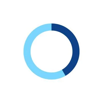 Loading Progress Bar Icon Vector Template 스톡 일러스트