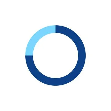 Loading Progress Bar Icon Vector Template Ilustración de archivo