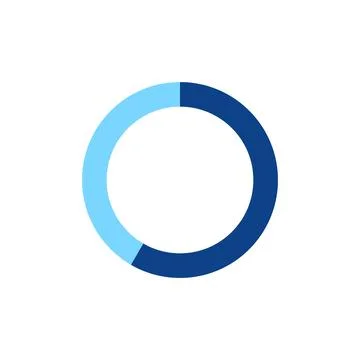 Loading Progress Bar Icon Vector Template 스톡 일러스트