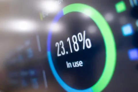 Loading progress bar Load or download and upload circle and speed loader ic.. Stock Photos